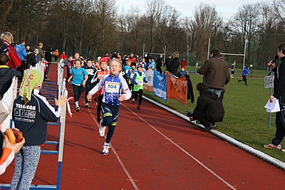 Start der Altersklasse U11m über ca. 1,1 km