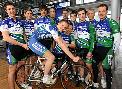 Amateurmannschaft des RSV Gütersloh e.V. mit dem Teamnamen "Team Volvo-Markötter-Team"