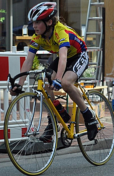 Nachwuchsfahrerin vom RV Uelzen im Post SV e.V.