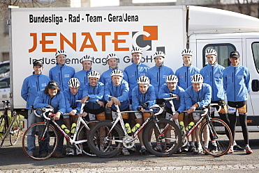 Das Radsportteam Jenatec Cycling in der Saison 2011. Foto: Daniel Förster